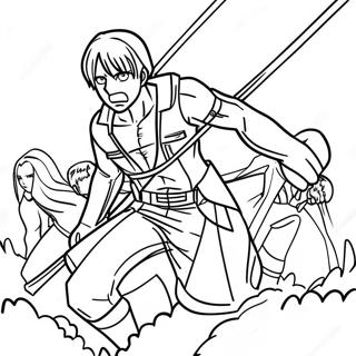 Attack On Titan Coloring Page 1821-1498