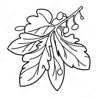 Mistletoe Coloring Page 18229-14686