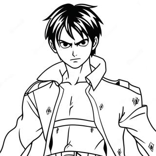 Eren Yeager Transforming Coloring Page 1822-1504