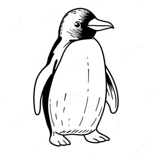 Monty The Penguin Coloring Page 18319-14763