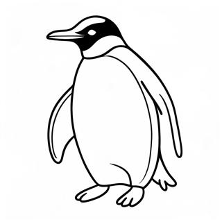 Monty The Penguin Coloring Page 18319-14764