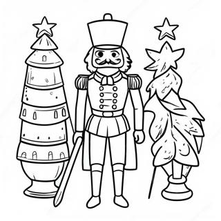 Nutcracker Coloring Page 1831-1505