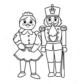 Nutcracker Coloring Page 1831-1508