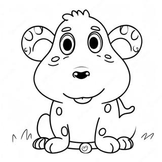 Funny Monty Coloring Page 18320-14758