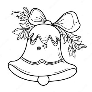 Christmas Bell Coloring Page 18330-14769