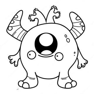 Silly Monster Coloring Page 18339-14774