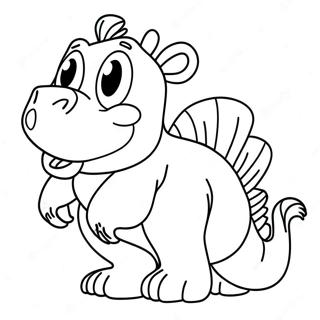 Funny Animal Coloring Page 18340-14777