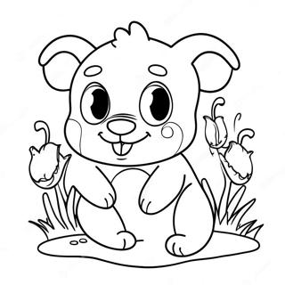 Funny Animal Coloring Page 18340-14780