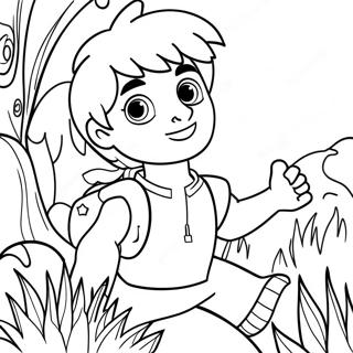 Go Diego Go Coloring Pages