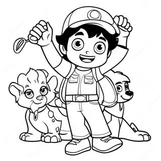 Go Diego Go Coloring Page 18349-14783