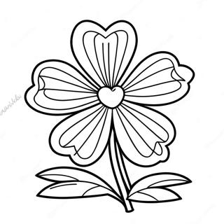 4 H Clover Coloring Page 18389-14814