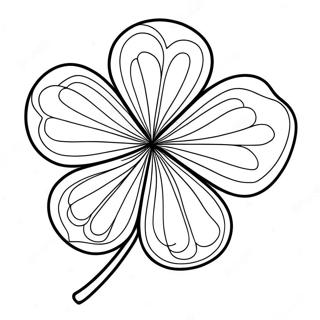 4 H Clover Coloring Page 18389-14815