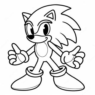 Sonic Silver Coloring Page 18539-14936