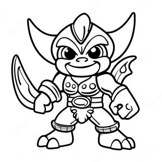 Skylanders Coloring Pages