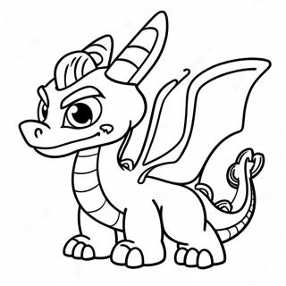 Spyro The Dragon Skylanders Coloring Page 18560-14949