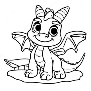 Spyro The Dragon Skylanders Coloring Page 18560-14950