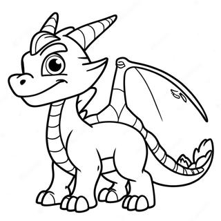 Spyro The Dragon Skylanders Coloring Page 18560-14951