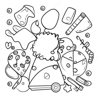 Kindergarten Math Coloring Pages