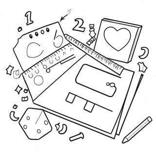 Kindergarten Math Coloring Page 18579-14963