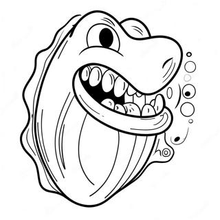 Big Mouth Coloring Page 18619-14995