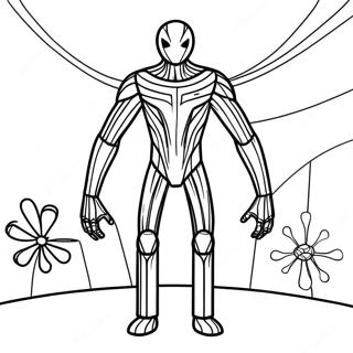 Enderman Coloring Pages