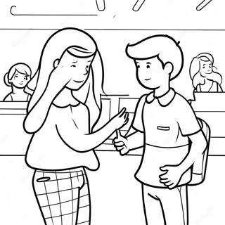 Social Skills Coloring Page 18649-15021