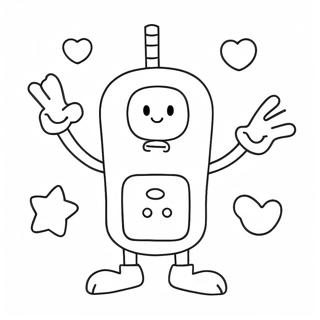 Wow Wow Wubbzy Coloring Page 18659-15026