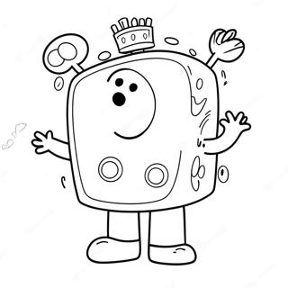 Wow Wow Wubbzy Coloring Page 18659-15027