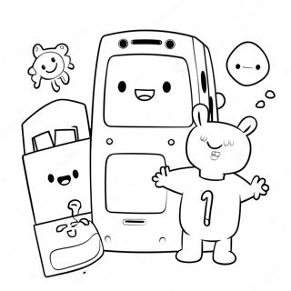 Wubbzy And Friends Fun Coloring Page 18660-15030