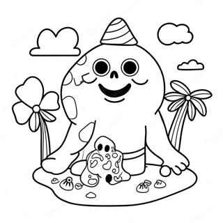 Island Of Misfit Toys Coloring Page 18679-15043