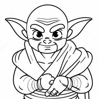 Piccolo Coloring Pages