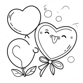 February Valentine S Day Coloring Page 18720-15073