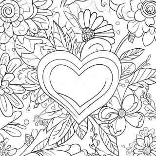 February Valentine S Day Coloring Page 18720-15074