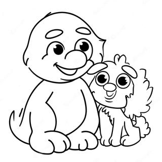 Elmo And Abby Fun Coloring Page 18741-15092