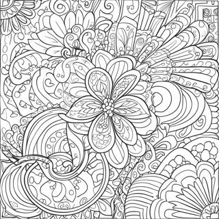 Groovy Patterns Coloring Page 18751-15106