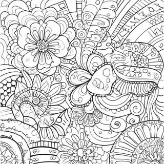 Groovy Patterns Coloring Page 18751-15107