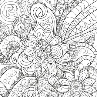 Groovy Patterns Coloring Page 18751-15108