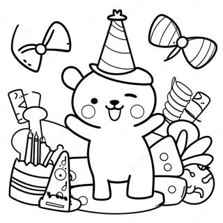 Word Party Coloring Page 18771-15114