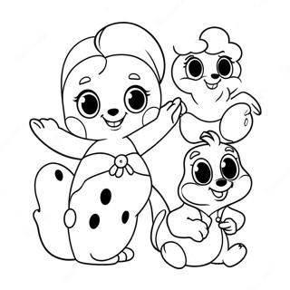 Cute Disney Coloring Pages