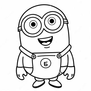 Halloween Minion Coloring Page 18791-15127