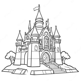 Lego Princess Coloring Pages