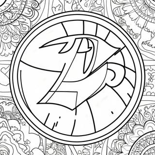 76ers Logo Coloring Page 18861-15181