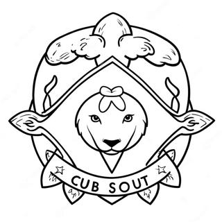 Cub Scout Logo Coloring Page 18881-15204