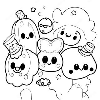 Adventurous Cookie Run Kingdom Characters Coloring Page 18912-15229