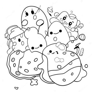 Adventurous Cookie Run Kingdom Characters Coloring Page 18912-15230