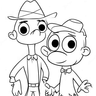 Phineas And Ferb Coloring Pages