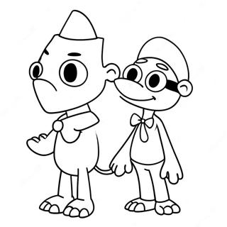 Phineas And Ferb Coloring Page 1891-1551