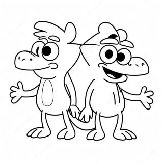 Phineas And Ferb Coloring Page 1891-1552