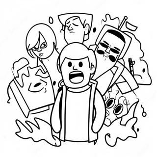 Total Drama Coloring Page 18921-15234