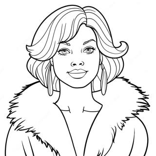 Cruella De Vil Coloring Page 18941-15254